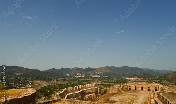 Obraz Sagunto Roman Castle, Valencia Spain