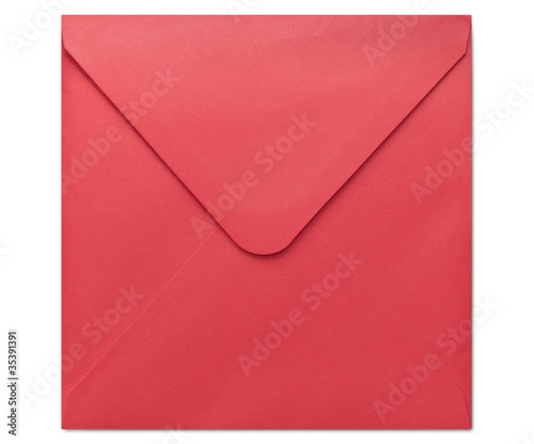 Fototapeta Blank square envelope