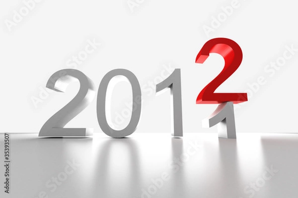 Obraz 2012 new year