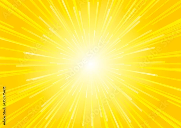 Obraz 光の集中線