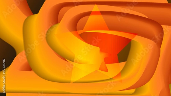 Obraz vector abstract design star