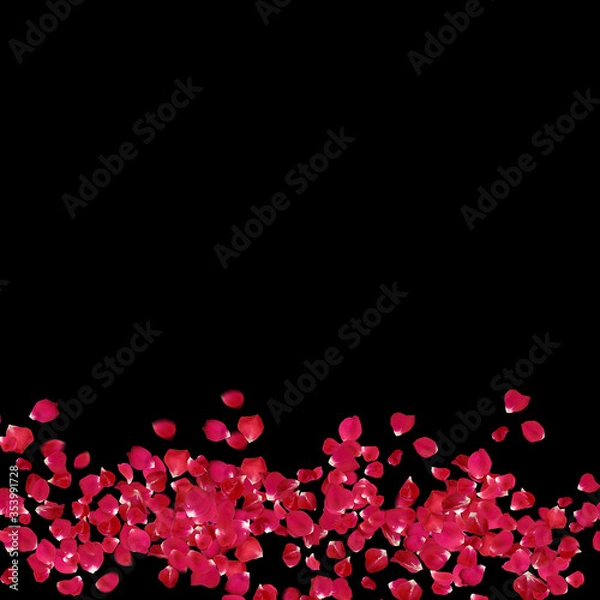 Fototapeta red hearts background
