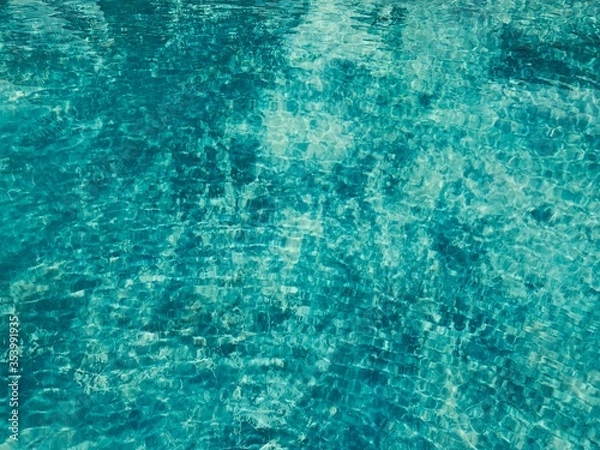Fototapeta blue water surface