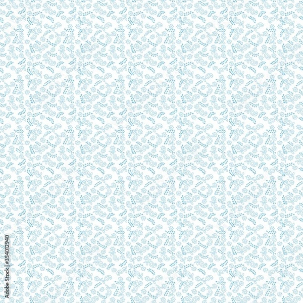 Obraz abstract blue background with snowflakes