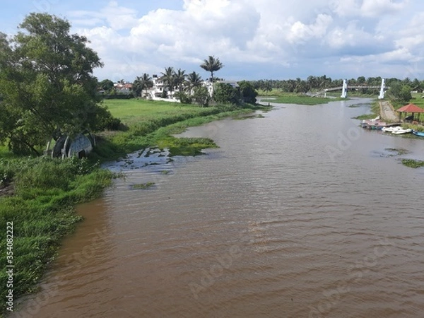 Fototapeta Kadambrayar River, kerala 