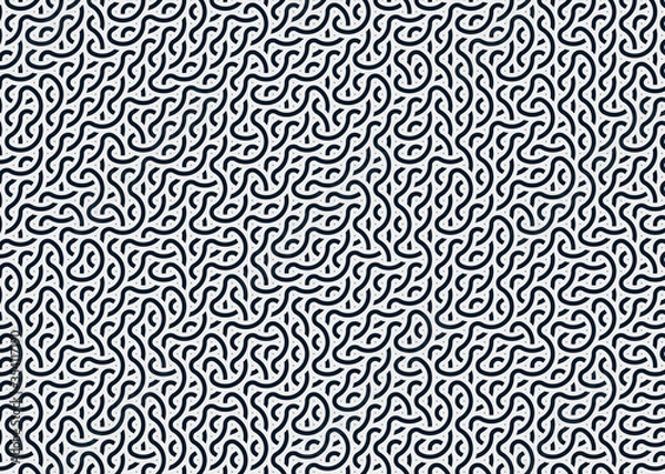 Fototapeta Colour Hexagon Tile Connection art background design illustration