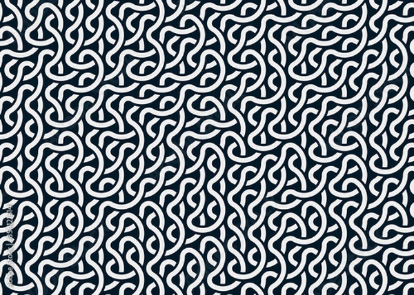 Obraz Colour Hexagon Tile Connection art background design illustration