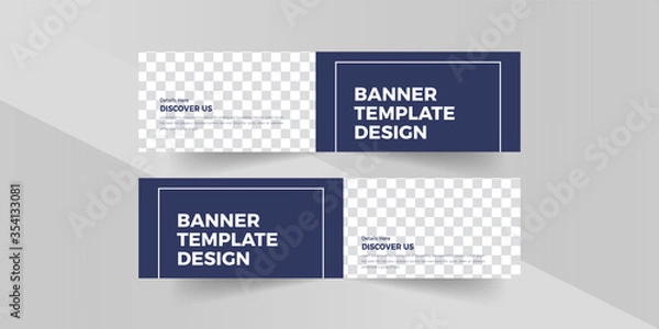 Obraz Minimalist Banner Design