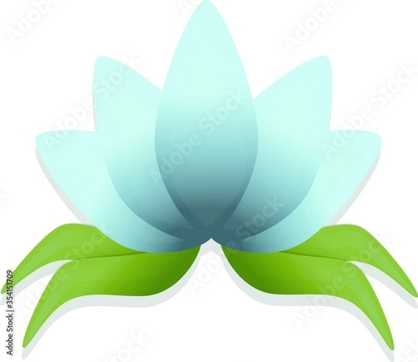 Obraz Colorful Lotus Icon