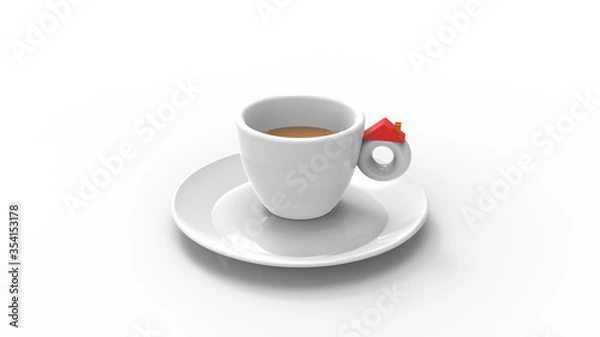 Obraz Tazzina Caffè Casa