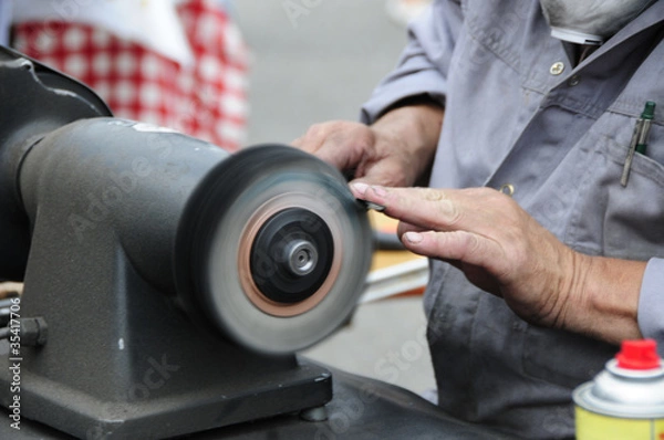 Obraz Scherenschleifer