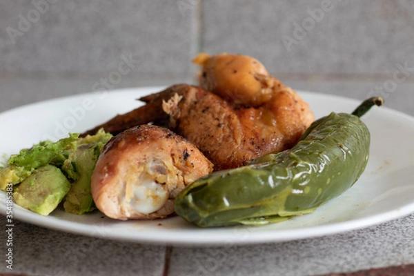 Obraz Chicken Guacamole