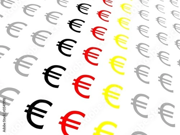 Fototapeta euro-zeichen / euro-symbole  