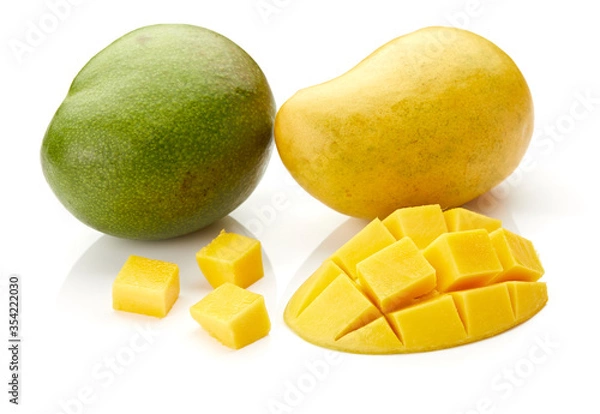 Obraz Mango Isolated on White Background
