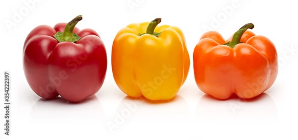 Obraz Bell Pepper Isolated on White Background