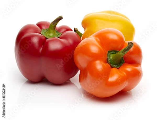 Obraz Bell Pepper Isolated on White Background