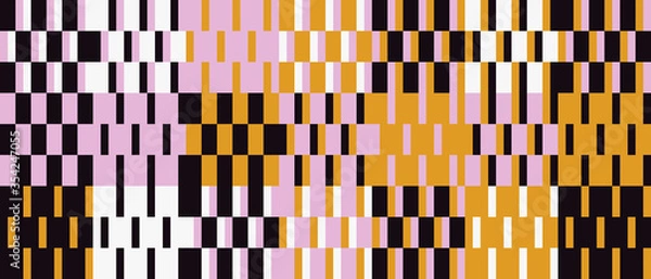Fototapeta Linear Abstract Vector Pattern Design