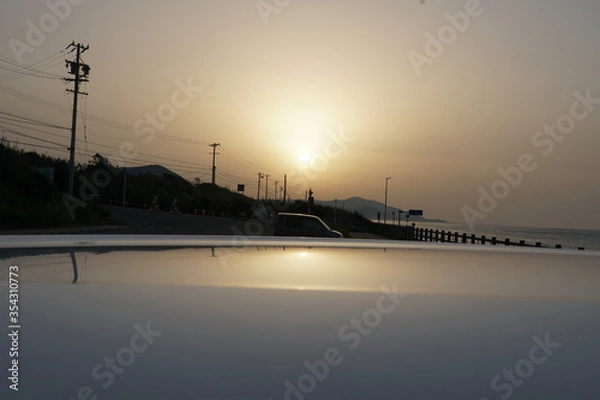 Fototapeta 愛知県　伊良湖　岬　恋路　浜　伊良湖岬　 恋路が浜