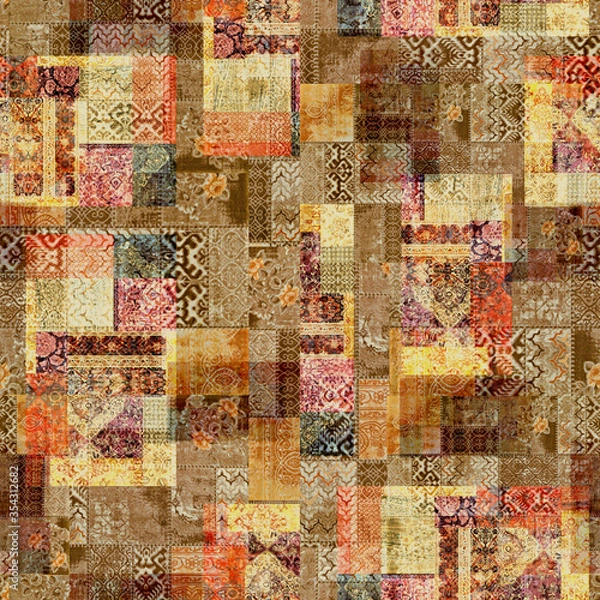 Fototapeta vintage background with frames