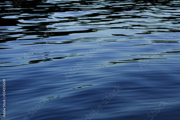 Obraz blue water surface