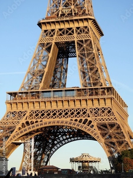 Obraz Le manège sous Eiffel