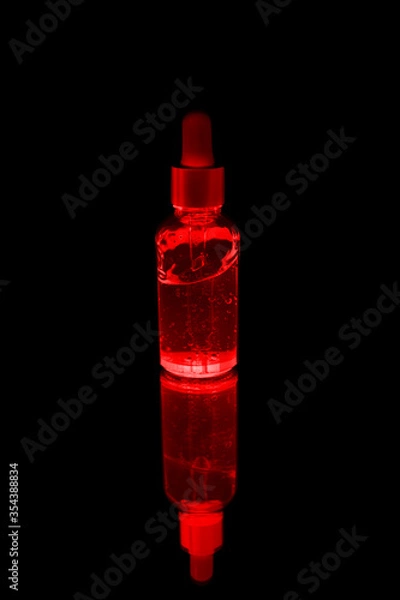 Obraz liquid in a bottle, cosmetics