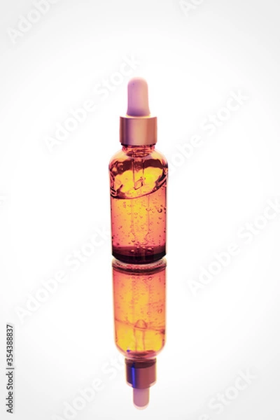 Obraz liquid in a bottle, cosmetics