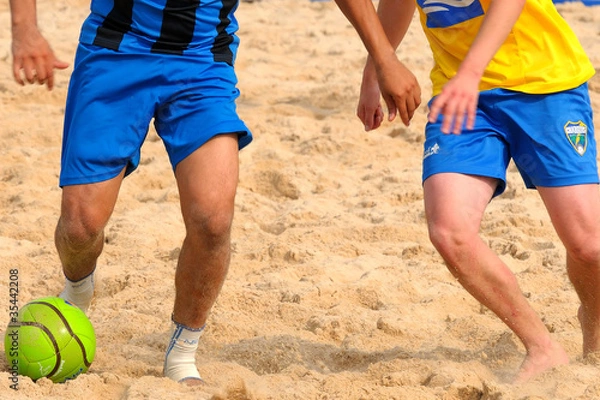 Obraz Zweikampf am Strand