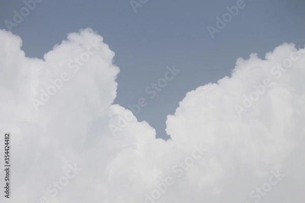 Obraz blue sky with clouds