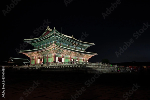 Fototapeta 경복궁 야경