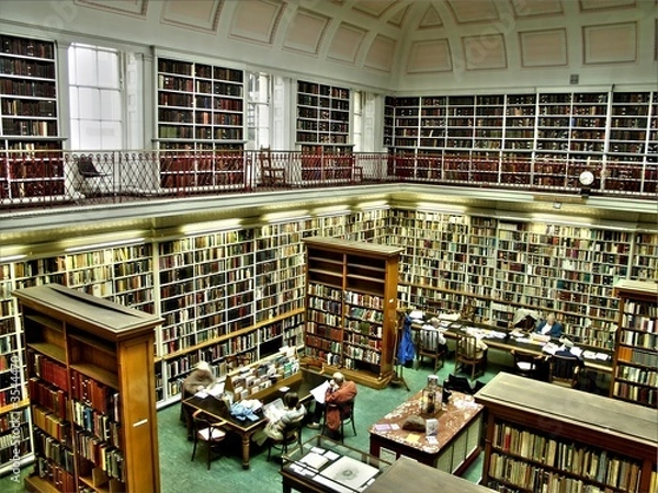 Obraz Library reading room