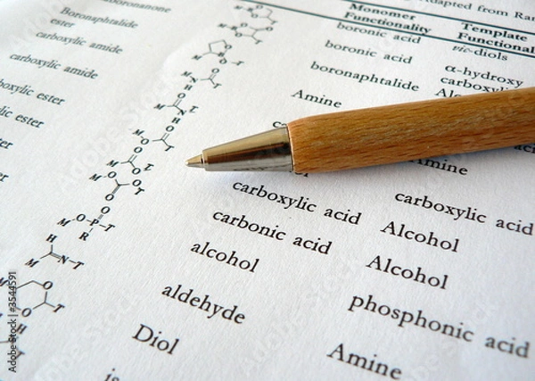 Obraz Chemistry Homework