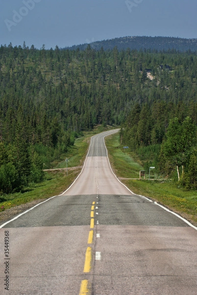 Obraz Straße im Norden
