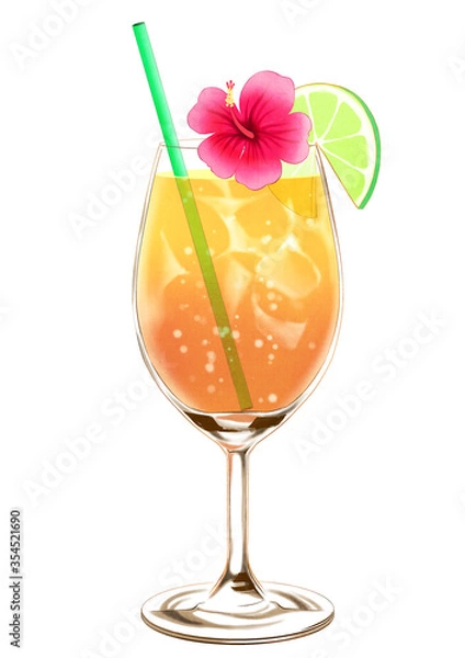 Fototapeta トロピカルジュース