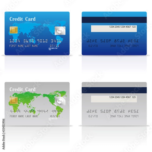 Fototapeta Credit Card