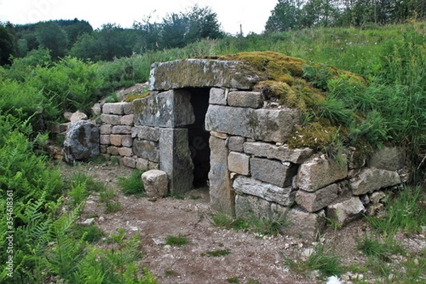 Obraz Ancien abri de berger (Corrèze)