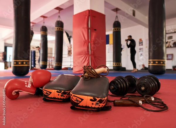 Obraz Kickboxing equipment