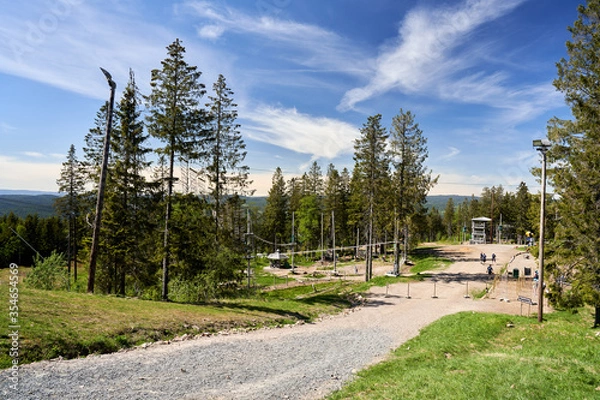 Obraz Tryvann climbing 