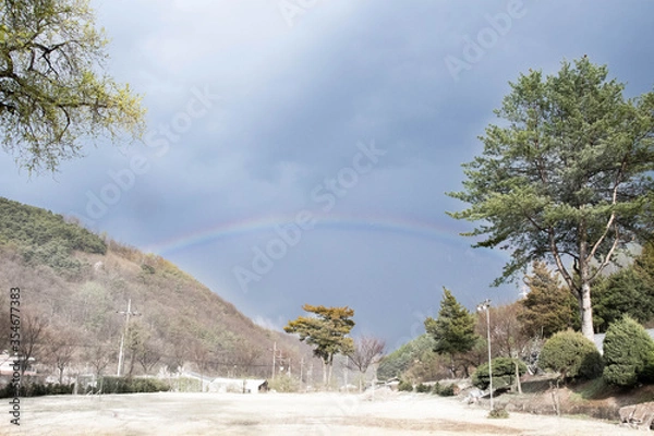 Obraz 풍경, 사진, 달, 도로,