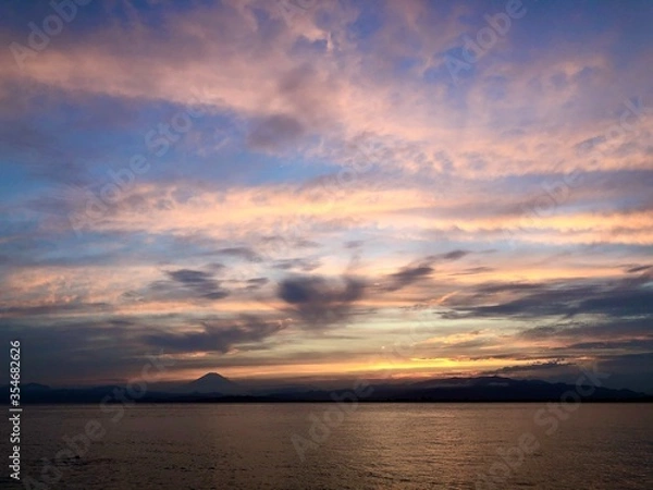 Obraz sunset over the sea