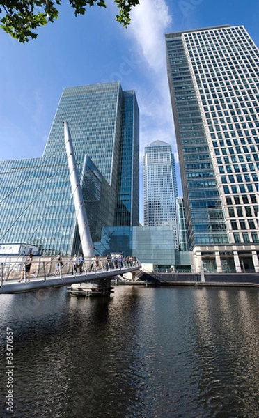 Obraz canary wharf