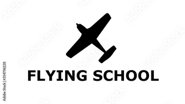 Fototapeta Flying school