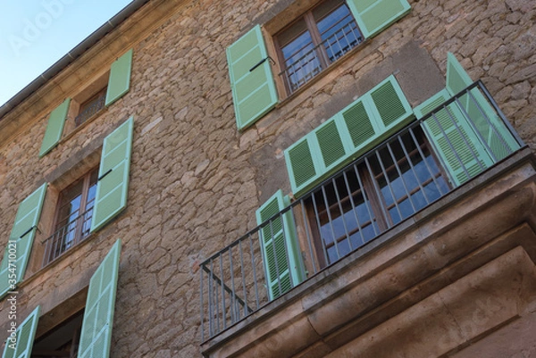 Fototapeta facade of a building