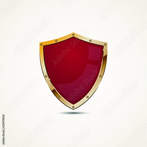 Obraz Shield icon vector. Security sign