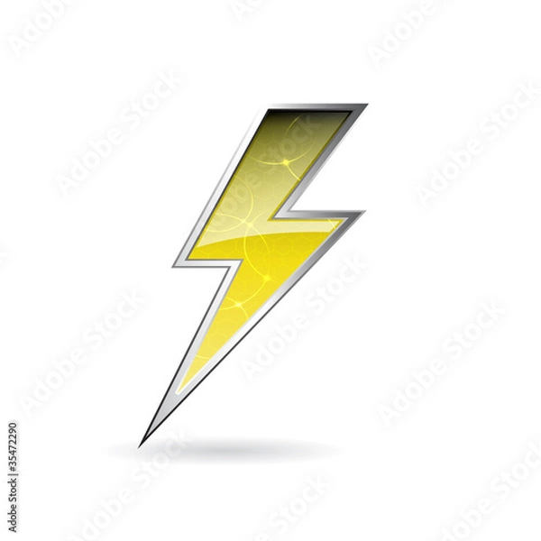 Obraz lightning bolt