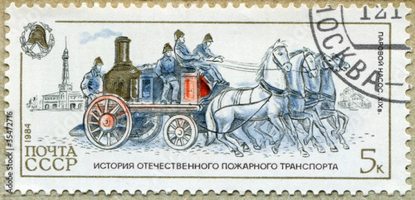 Fototapeta postage stamp