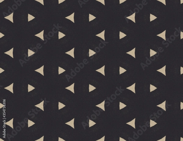 Obraz seamless black and white abstract pattern