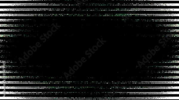 Fototapeta Tv Signal Noise Digital Lines Screen Dark Background Motion