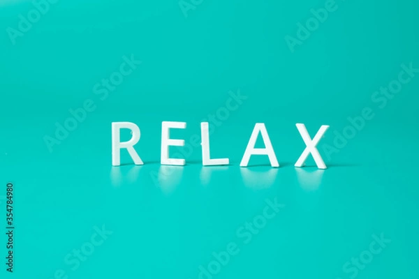Obraz relax text