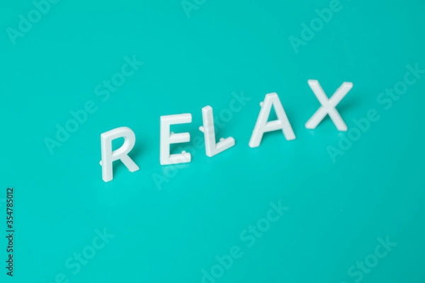 Obraz relax text